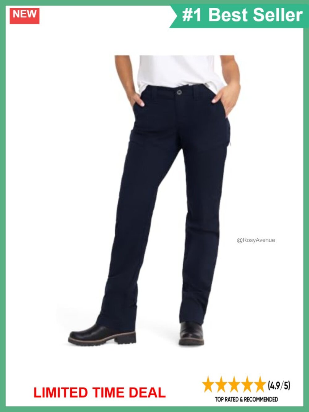 Womens Tactical Cargo Work Pants Polyester Cotton Stretch Responder